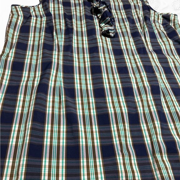 Chic Plaid Ruffle Dress - Picture 2 of 9